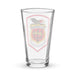 USS Saratoga (CVA-60) Beer Pint Glass Tactically Acquired   