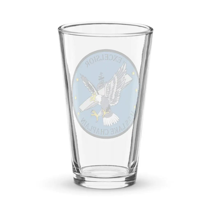 USS Lake Champlain (CV-39) Beer Pint Glass