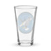 USS Lake Champlain (CV-39) Beer Pint Glass Tactically Acquired   