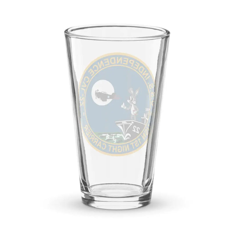 USS Independence (CVL-22) Beer Pint Glass