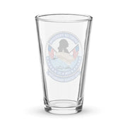 USS George Washington (CVN-73) Beer Pint Glass Tactically Acquired   