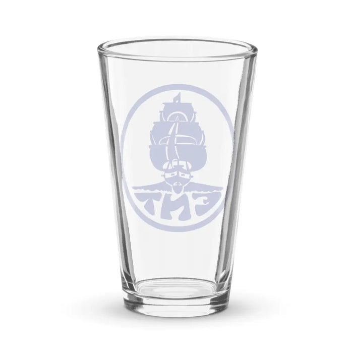 USS Enterprise (CV-6) Beer Pint Glass Tactically Acquired   