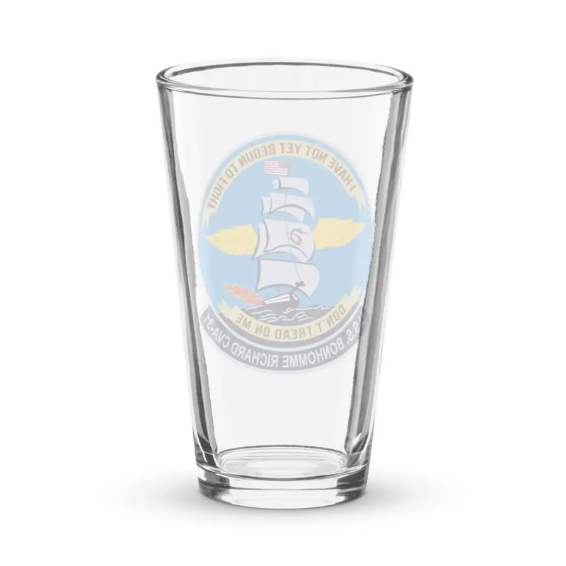 USS Bon Homme Richard (CVA-31) Beer Pint Glass