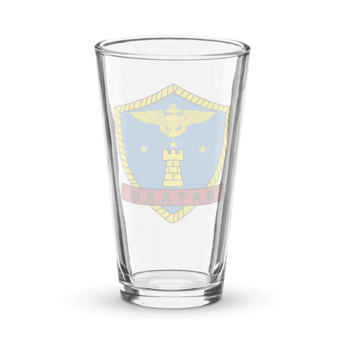 USS Bataan (CVL-29) Beer Pint Glass Tactically Acquired   