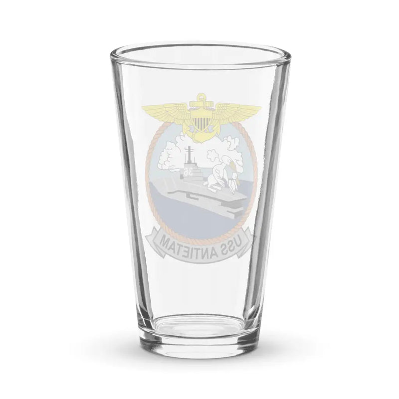 USS Antietam (CV-36) Beer Pint Glass