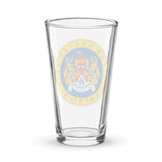USS America (CV-66) Beer Pint Glass Tactically Acquired   