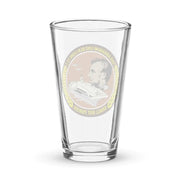 USS Abraham Lincoln (CV-72) Beer Pint Glass Tactically Acquired   