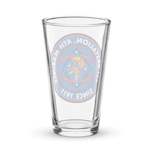 1st Bn 4th Marines (1/4 Marines) Since 1911 Beer Pint Glass Tactically Acquired   