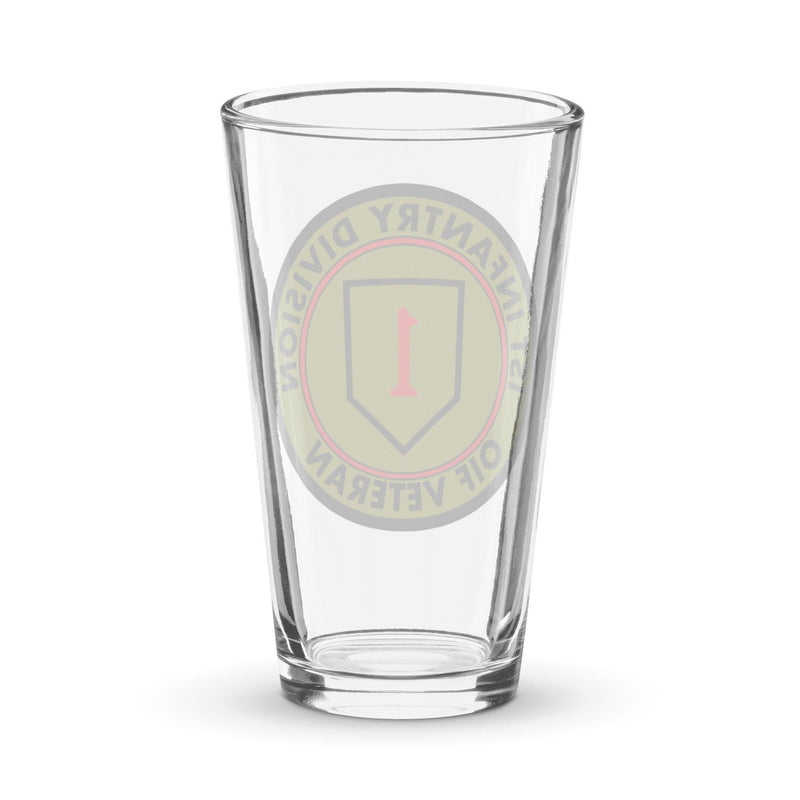 1st Infantry Division OIF Veteran Beer Pint Glass