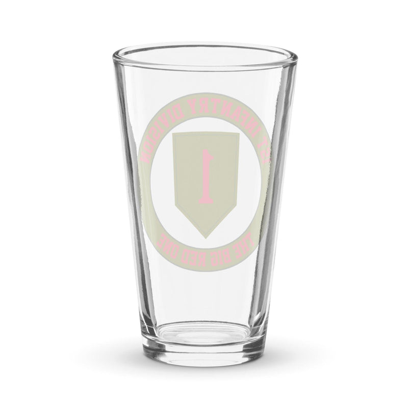 1st Infantry Division "The Big Red One" Beer Pint Glass