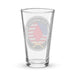 5th Infantry Division American Flag Beer Pint Glass Tactically Acquired   