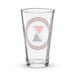 7th Infantry Division "Hourglass" Beer Pint Glass Tactically Acquired   