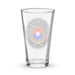 9th Infantry Division American Flag Beer Pint Glass Tactically Acquired   