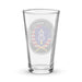 8th Infantry Division American Flag Beer Pint Glass Tactically Acquired   