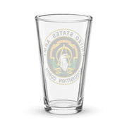 U.S. Army Acquisition Corps Beer Pint Glass Tactically Acquired   