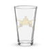 U.S. Army Armor Branch Emblem Beer Pint Glass Tactically Acquired   