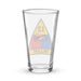 12th Armored Division Beer Pint Glass Tactically Acquired   