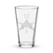 U.S. Army 4-37 Armor Regiment Beer Pint Glass Tactically Acquired   