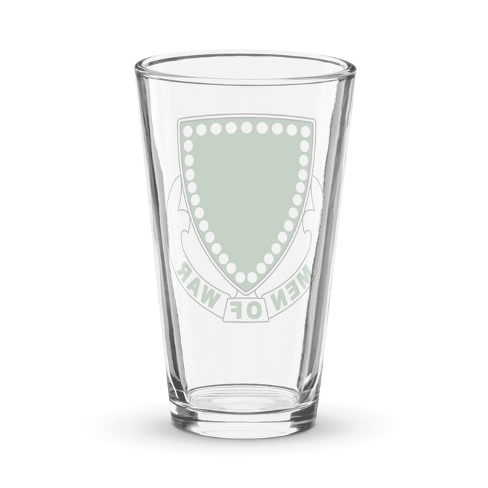 U.S. Army 33rd Armor Regiment Beer Pint Glass Tactically Acquired   