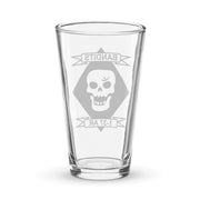 U.S. Army 1-37 Armor Regiment "Bandits" Beer Pint Glass Tactically Acquired   