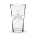 U.S. Army 3-37 Armor Regiment Beer Pint Glass Tactically Acquired   