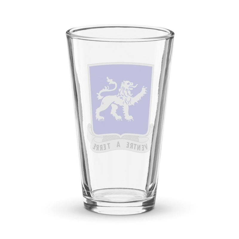 U.S. Army 68th Armor Regiment Beer Pint Glass