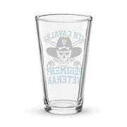 4th Cavalry Regiment Veteran Beer Pint Glass Tactically Acquired   