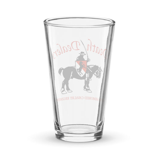 11th Armored Cavalry Regiment "Death Dealers" Beer Glass Tactically Acquired   