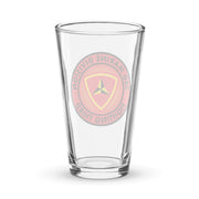 3rd Marine Division Fighting Third Motto Beer Pint Glass Tactically Acquired   