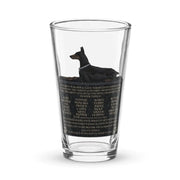 Doberman War Dog Memorial USMC WW2 Legacy Pint Glass Tactically Acquired Default Title  