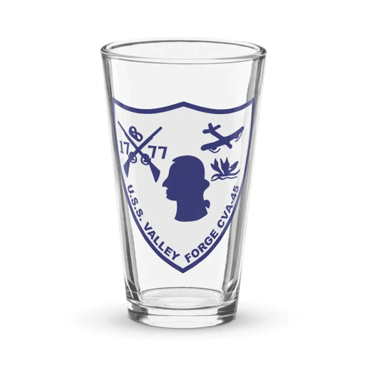 USS Valley Forge (CVA-45) Pint Beer Glass Tactically Acquired Default Title  