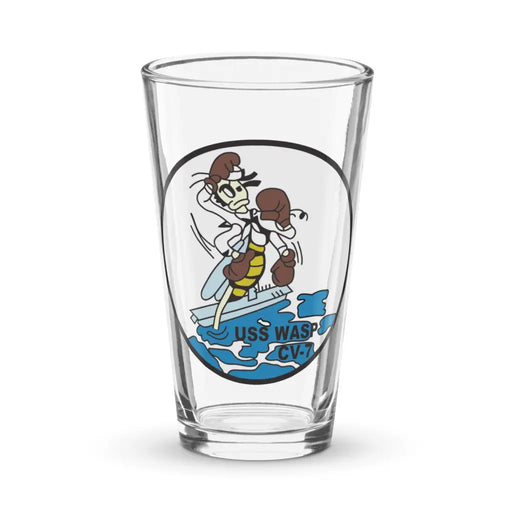 USS Wasp (CV-7) Pint Beer Glass Tactically Acquired Default Title  