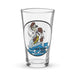 USS Wasp (CV-7) Pint Beer Glass Tactically Acquired Default Title  