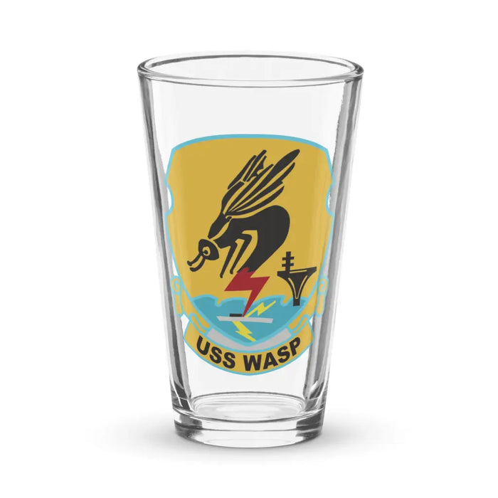 USS Wasp (CV-18) Pint Beer Glass Tactically Acquired Default Title  