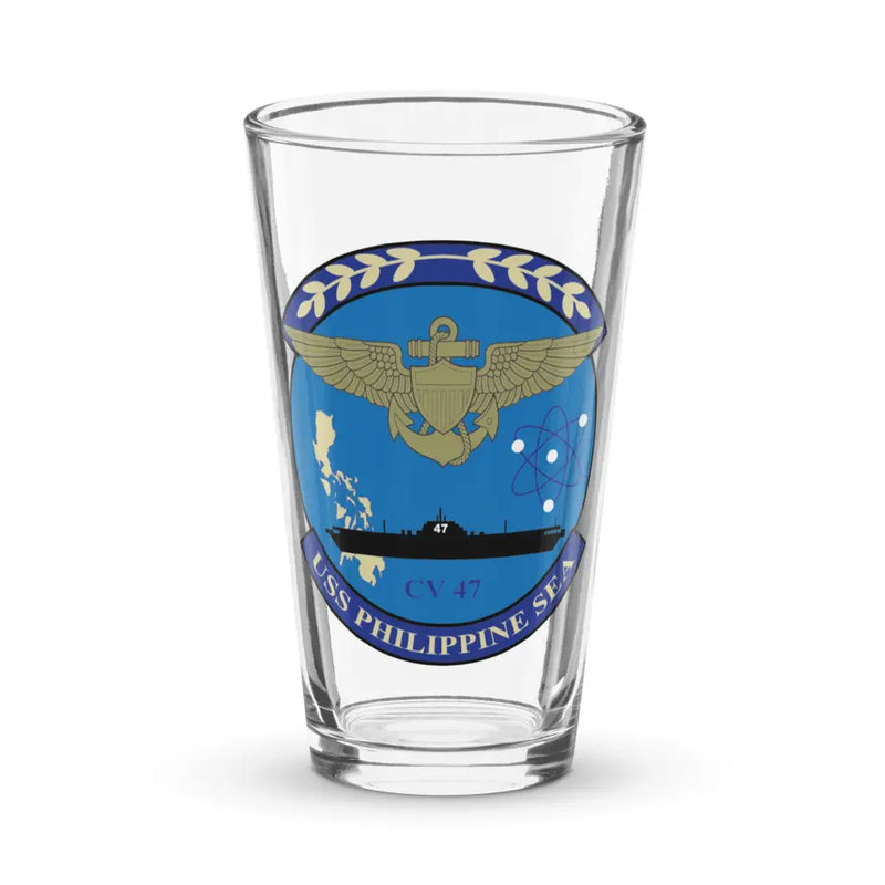 USS Philippine Sea (CV-47) Beer Pint Glass