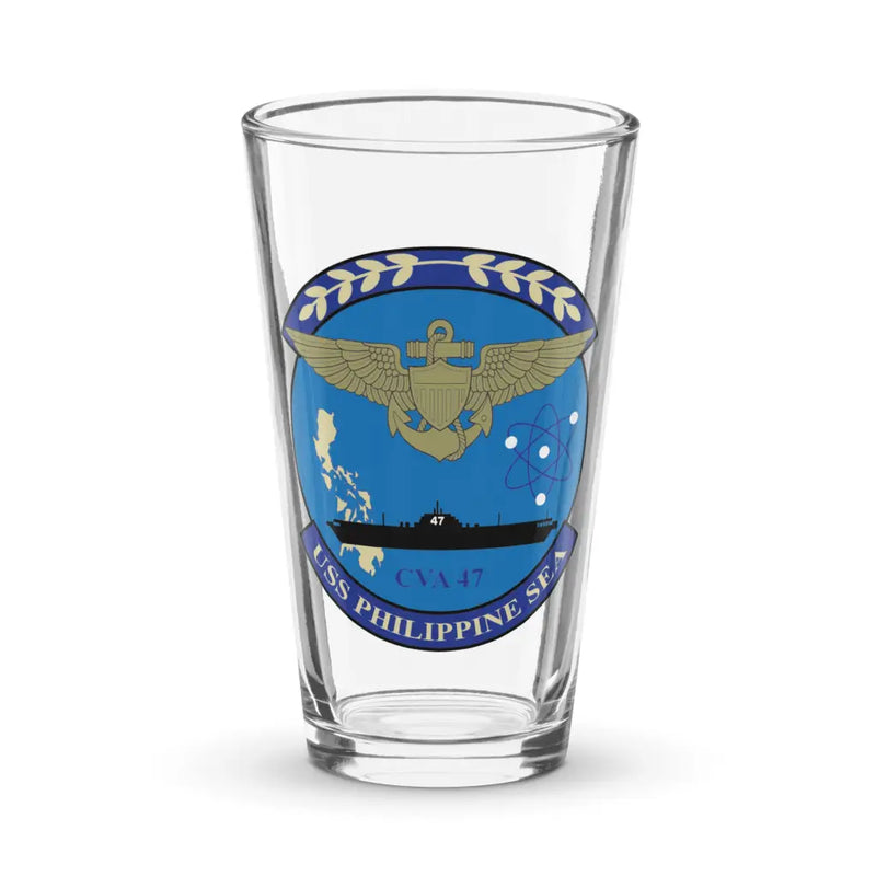 USS Philippine Sea (CVA-47) Beer Pint Glass