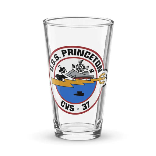 USS Princeton (CVS-37) Beer Pint Glass Tactically Acquired Default Title  