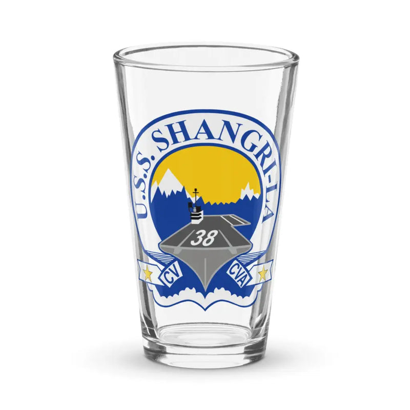 USS Shangri-La (CV-38) Beer Pint Glass