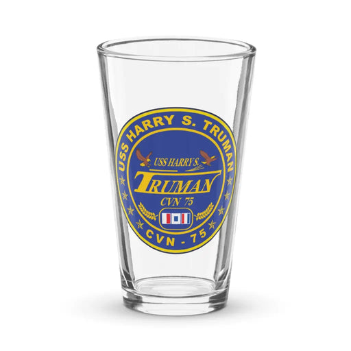 USS Harry S. Truman (CVN-75) Pint Glass Tactically Acquired Default Title  