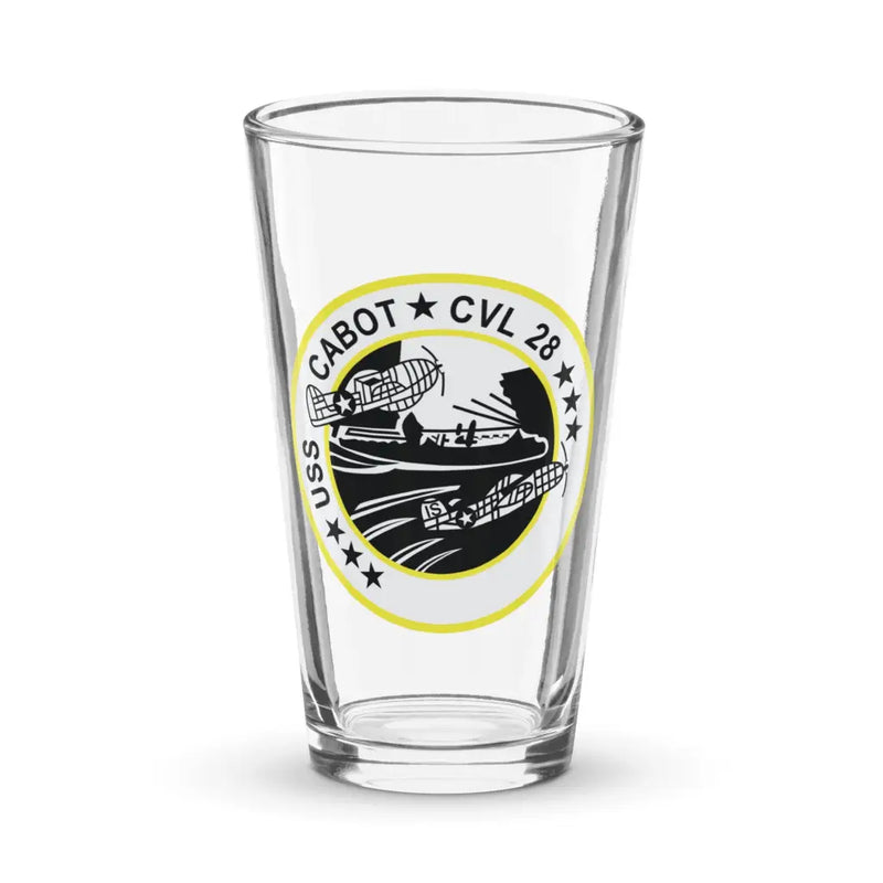 USS Cabot (CVL-28) Beer Pint Glass