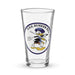 USS Bunker Hill (CV-17) Beer Pint Glass Tactically Acquired Default Title  