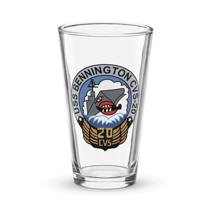 USS Bennington (CVS-20) Beer Pint Glass Tactically Acquired Default Title  