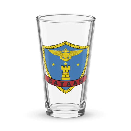 USS Bataan (CVL-29) Beer Pint Glass Tactically Acquired Default Title  