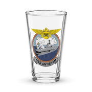 USS Antietam (CV-36) Beer Pint Glass Tactically Acquired Default Title  