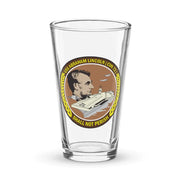 USS Abraham Lincoln (CV-72) Beer Pint Glass Tactically Acquired Default Title  