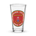 1st Bn 5th Marines (1/5 Marines) Since 1914 Beer Pint Glass Tactically Acquired Default Title  