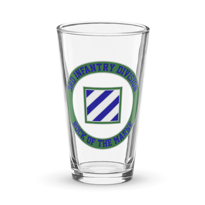 3rd Infantry Division Rock of the Marne Beer Pint Glass Tactically Acquired Default Title  