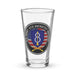 8th Infantry Division American Flag Beer Pint Glass Tactically Acquired Default Title  