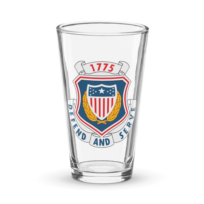 U.S. Army Adjutant General's Corps DUI Logo Beer Glass