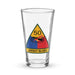 50th Armored Division Beer Pint Glass Tactically Acquired Default Title  
